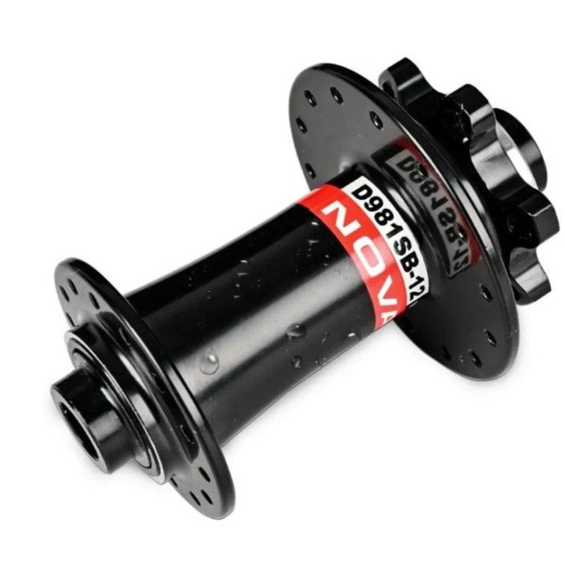 Novatec D981SB-12 Disc Brake Front Hub (Black) 24H