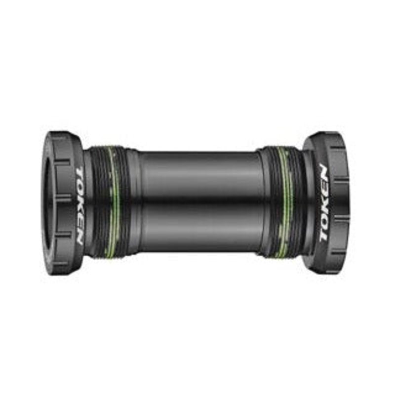 Token BB29ITA Threaded Bottom Bracket (Black)