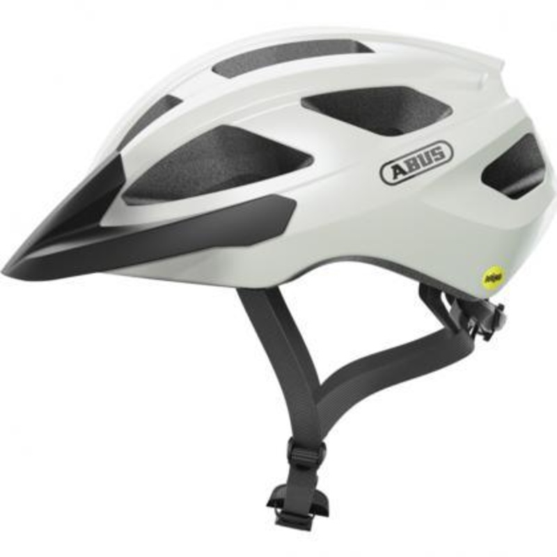 Abus Macator MIPS Road Cycling Helmet (Pearl White) Small (51-55cm)