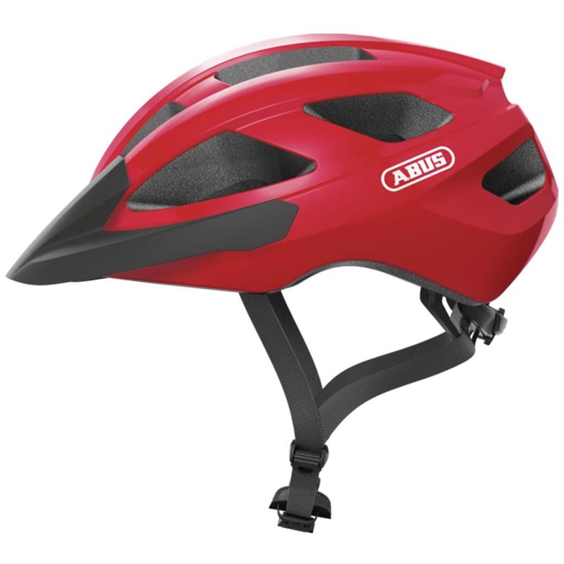 Abus Macator Road Cycling Helmet (Blaze Red) Small (51-55)cm