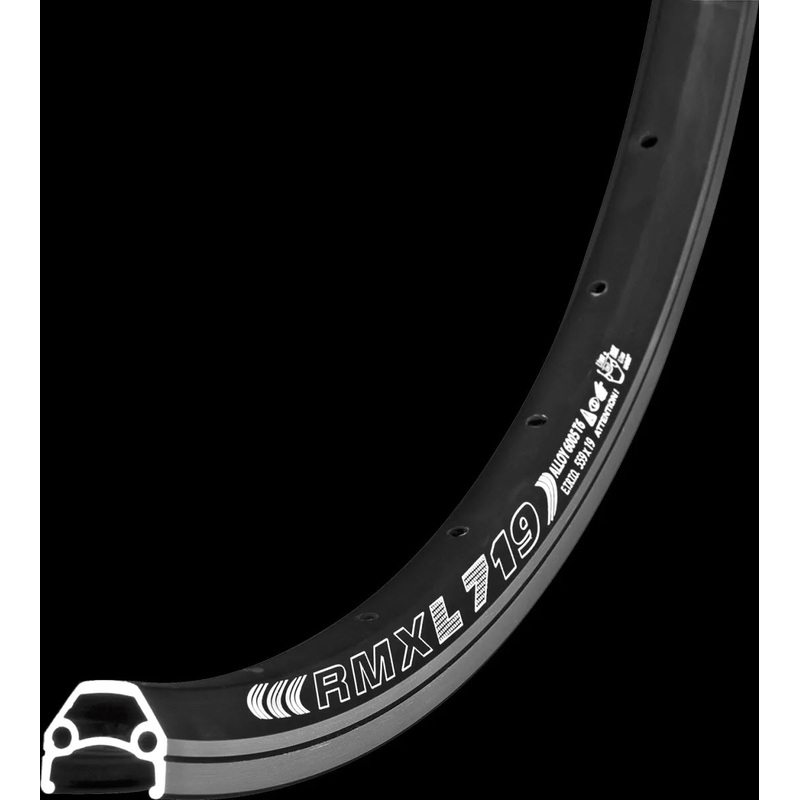 Remerx Dragon Line 719 26″ Disc Brake Rim (Black) 32 Hole