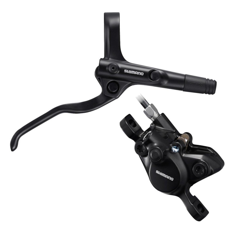 Shimano Altus BL-MT201/BR-MT200 Post Mount Hydraulic Disc Brake (Black) Front/Left Resin