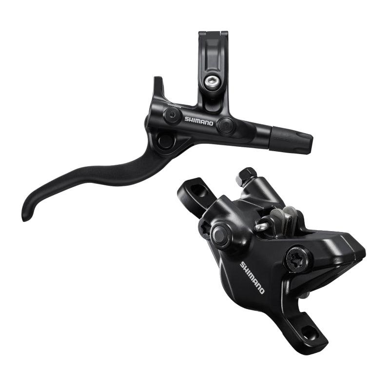 Shimano Deore BL-M4100/BR-MT410 Post Mount Hydraulic Disc Brake (Black) Front/Left