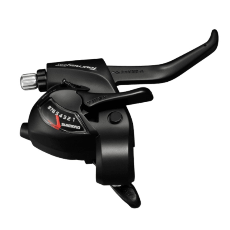 Shimano Tourney ST-TX800 8-Speed Shift/Brake Lever (Black) 3/8 Speed | Left/Right