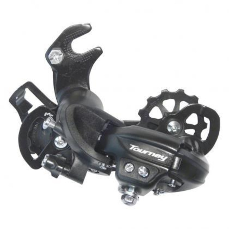 Shimano Tourney TY300 6/7 Speed Rear Derailleur (Black) Long Cage w/ Frame Hanger