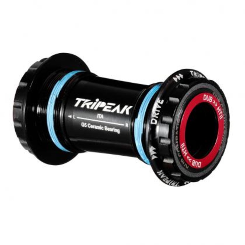 Tripeak Shimano/SRAM/Rotor 3 in 1 ITA Threaded Bottom Bracket (Black)