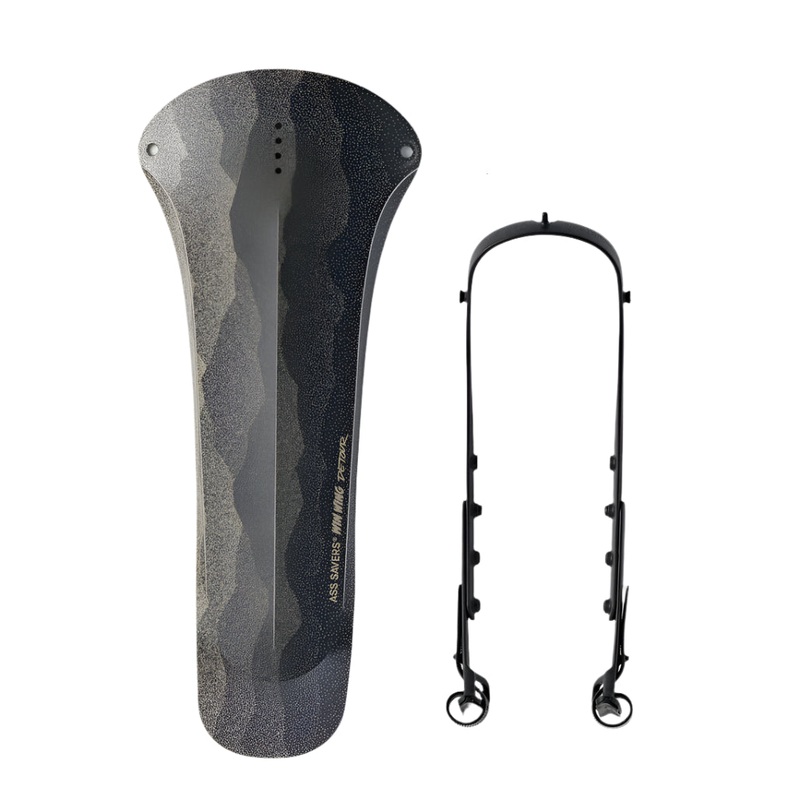 Ass Savers Win Wing MTB 76mm Fender (Detour) Rear