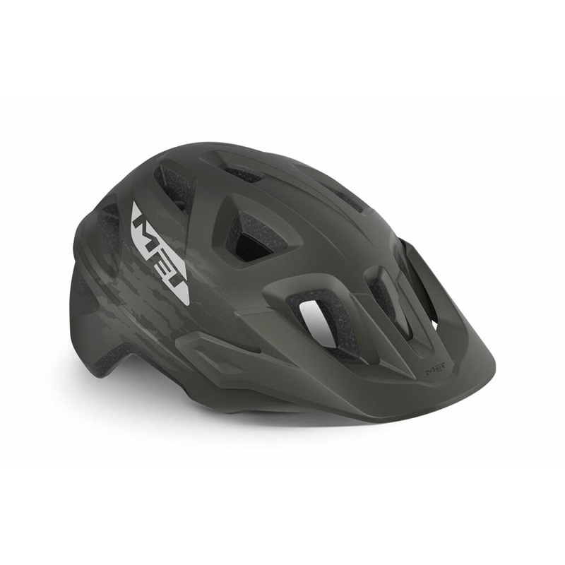 MET Echo MTB Cycling Helmet (Matt Titanium Metallic) Large (57-60)cm