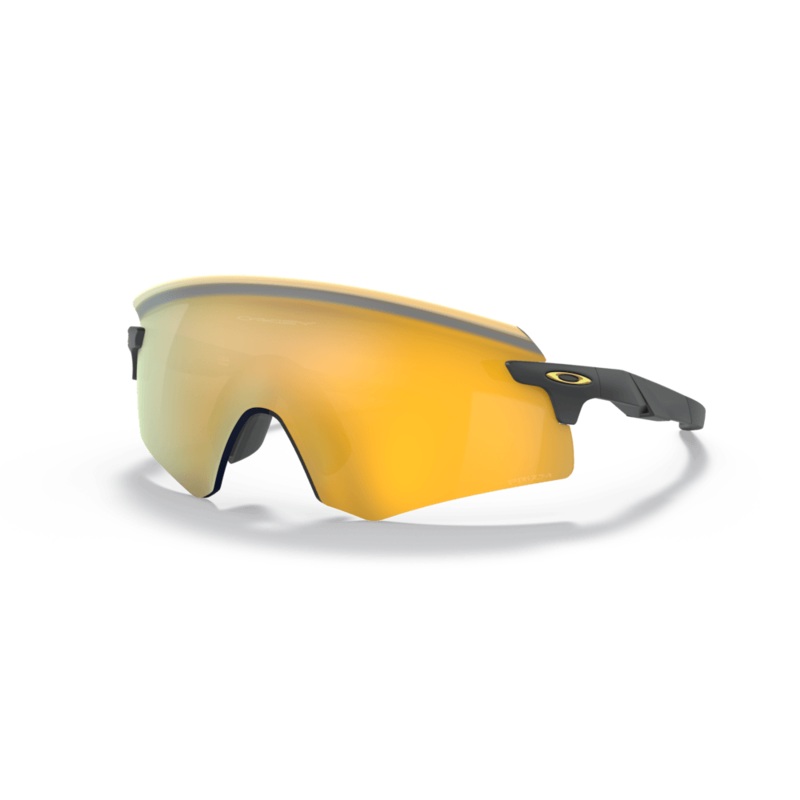 Oakley Encoder Sport Sunglasses (Prizm 24k, Matte Carbon)