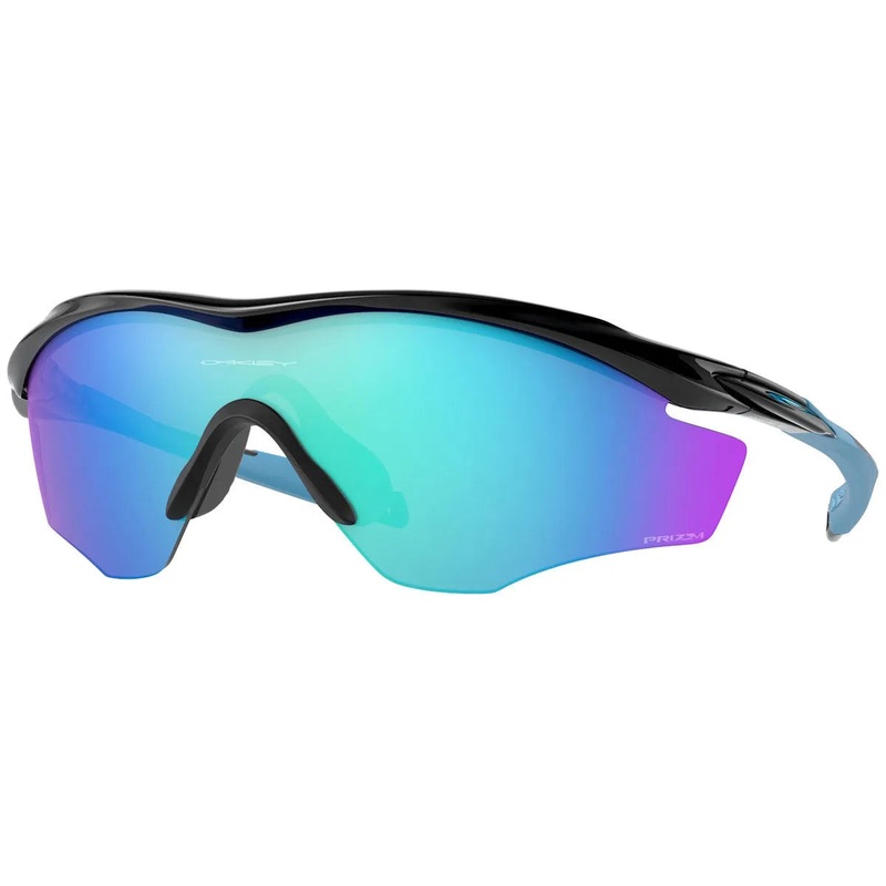 Oakley M2 Frame XL Sport Sunglasses (Prizm Sapphire/Polished Black)