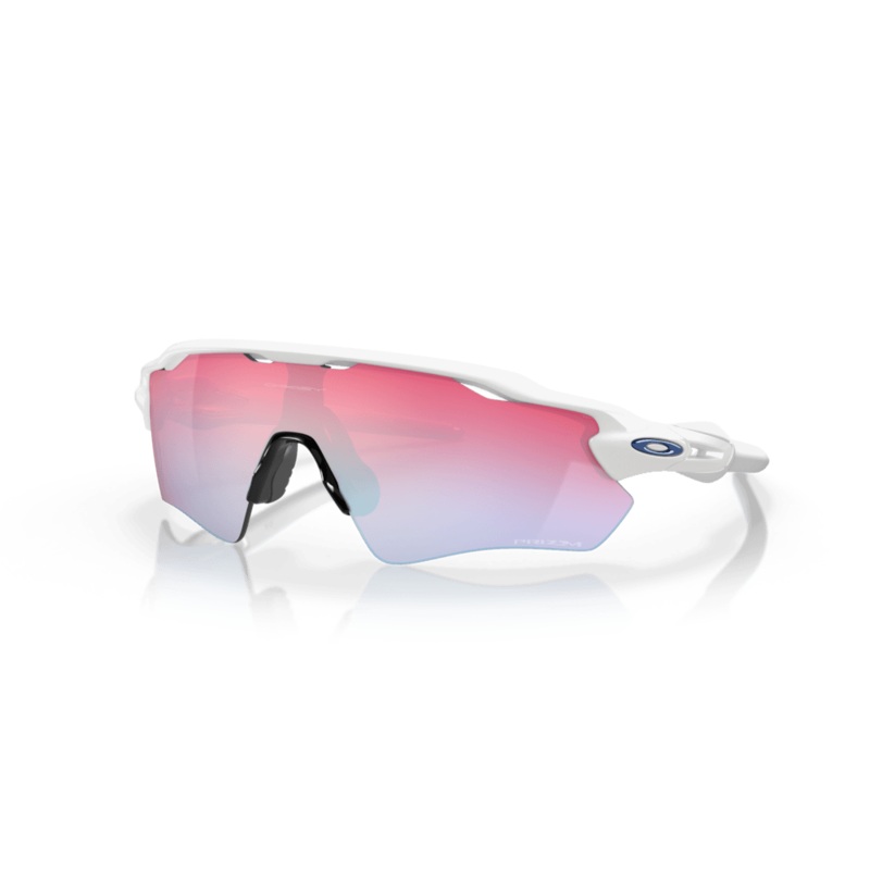 Oakley Radar EV Path Sport Sunglasses (Prizm Snow Sapphire/Polished White)