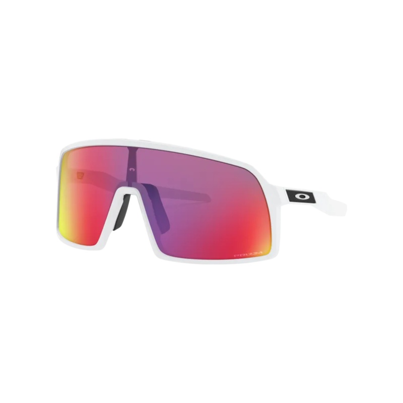 Oakley Sutro S (Prizm Road Lenses,  Matte White Frame)
