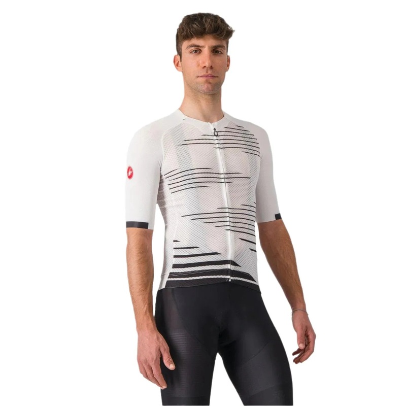 Castelli Climber’s 4.0 Men’s Cycling Jersey (White/Black) S