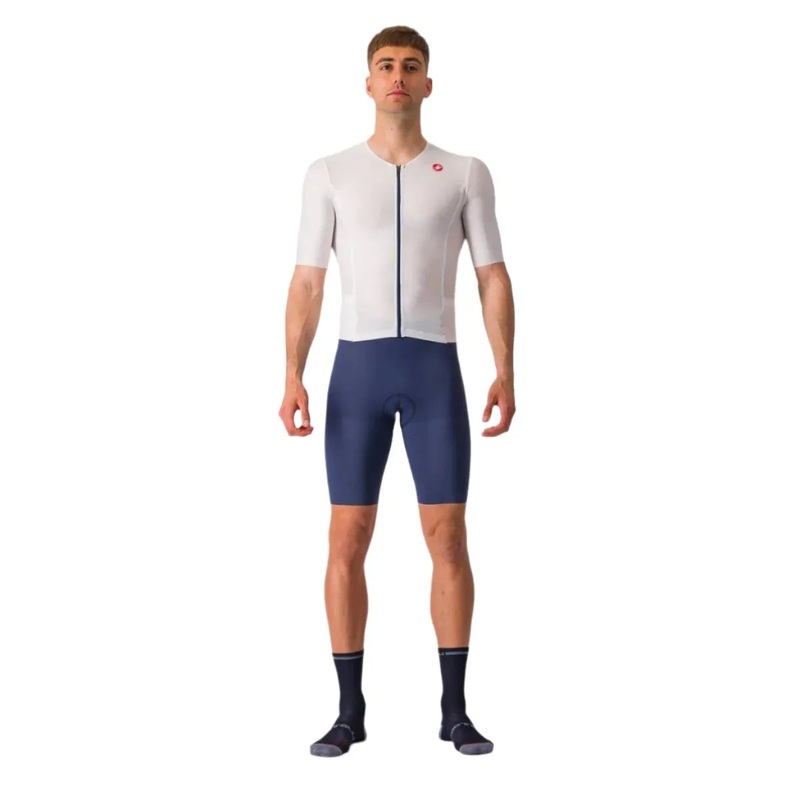 Castelli Sanremo Ultra Speed Men’s Triathlon Suit (Ivory/Belgian Blue) S