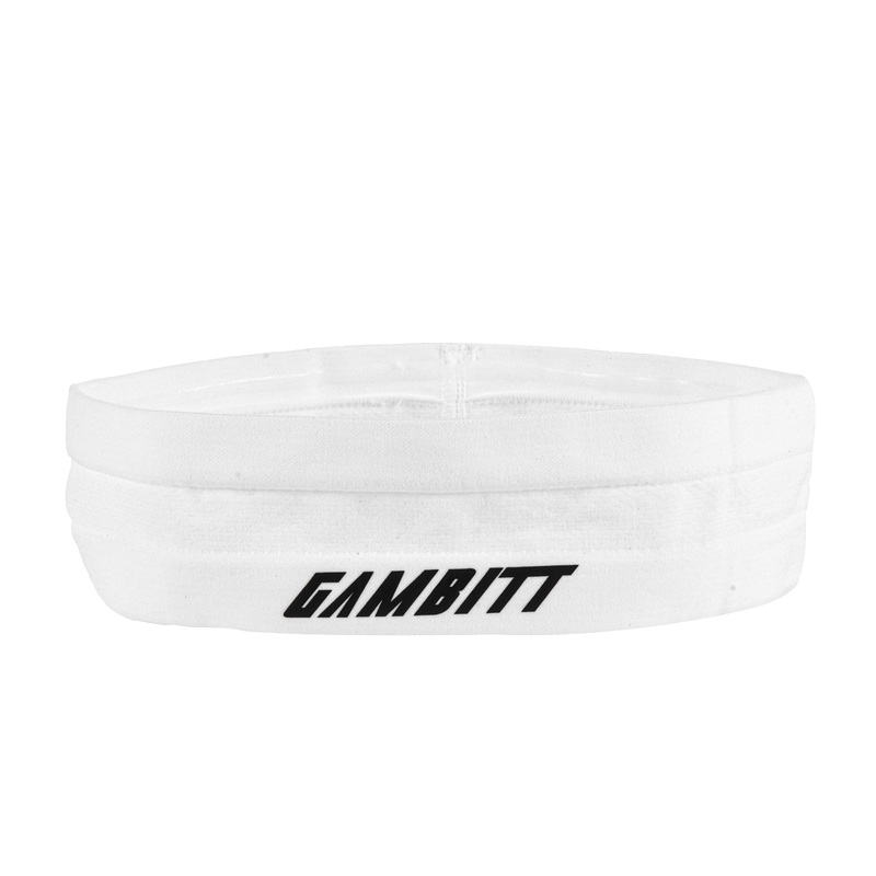 Gambitt Dri-Tech Headband (White) One Size