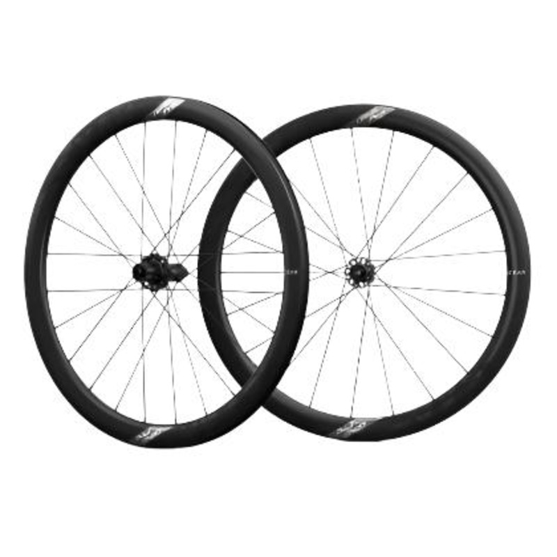 Magene EXAR Pro DB45 Carbon Tubeless Ready Disc Brake Wheel – Shimano (Black) Front & Rear