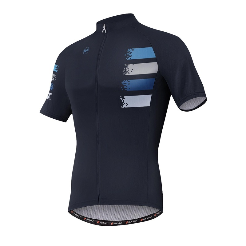 Nuckily MA033 Men’s Cycling Jersey (Dark Blue) S