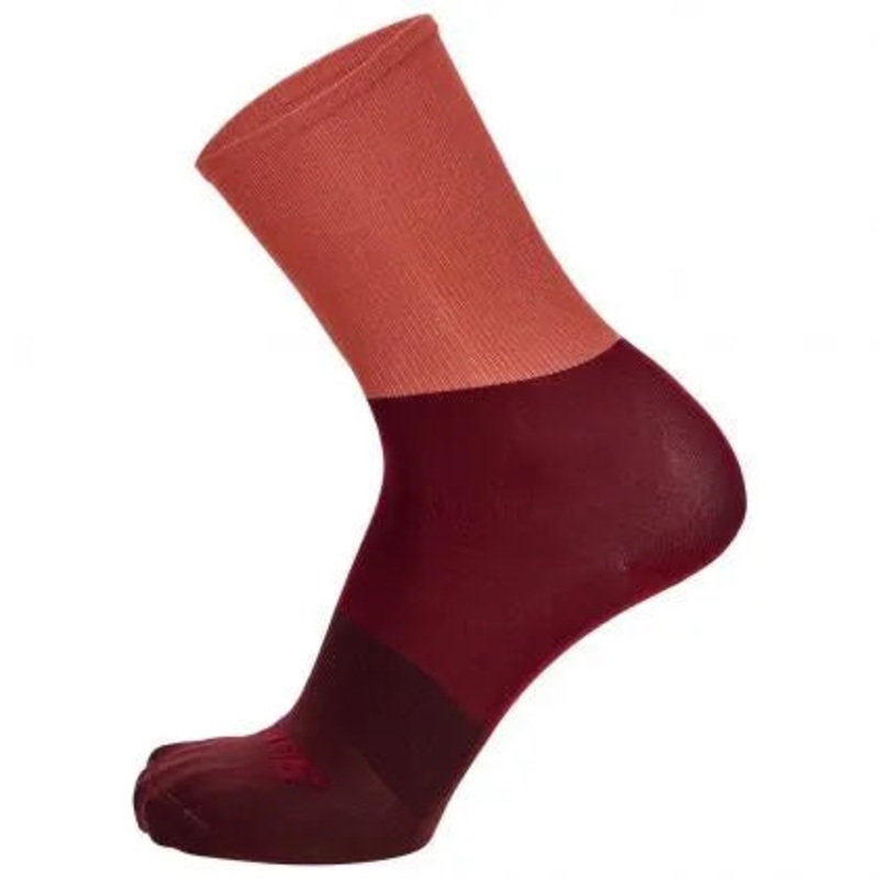 Santini Big Bengal Unisex Cycling Socks (Vineyard) ML