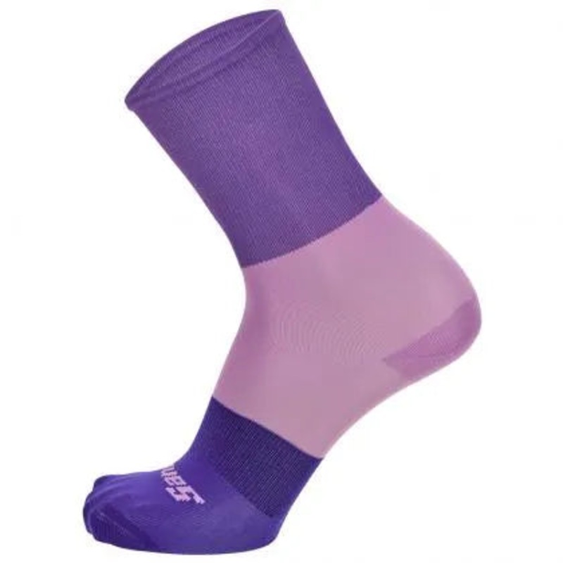 Santini Big Bengal Unisex Cycling Socks (Violet) ML