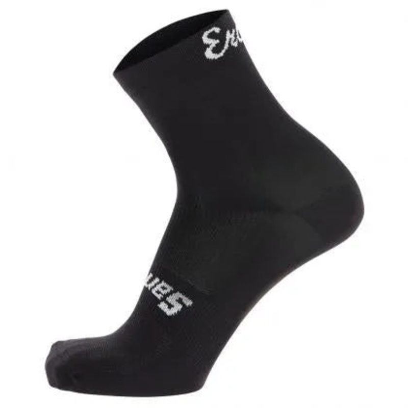 Santini Eroica Unisex Cycling Socks (Black) ML