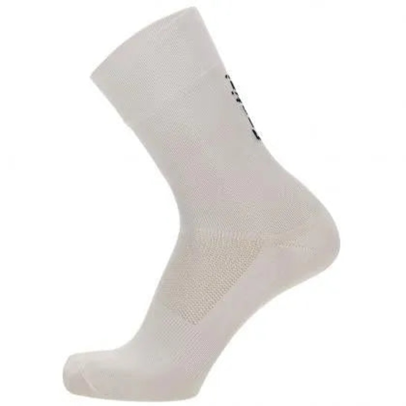 Santini Lidl Trek Fanline Unisex Cycling Socks (White) ML