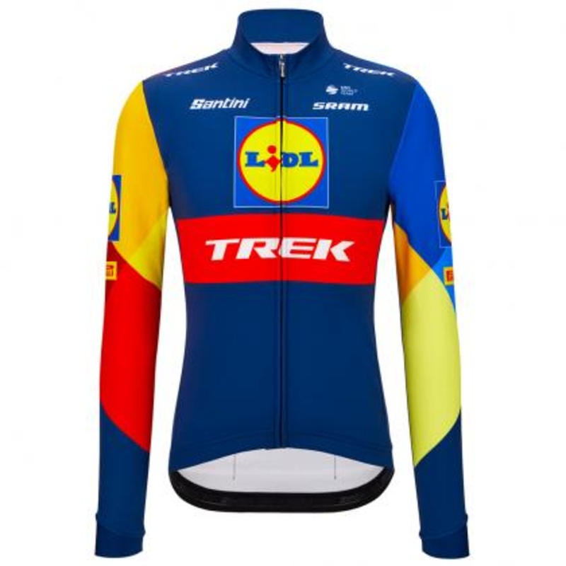 Santini Lidl Trek Long Sleeve Men’s Cycling Jersey (Print) S