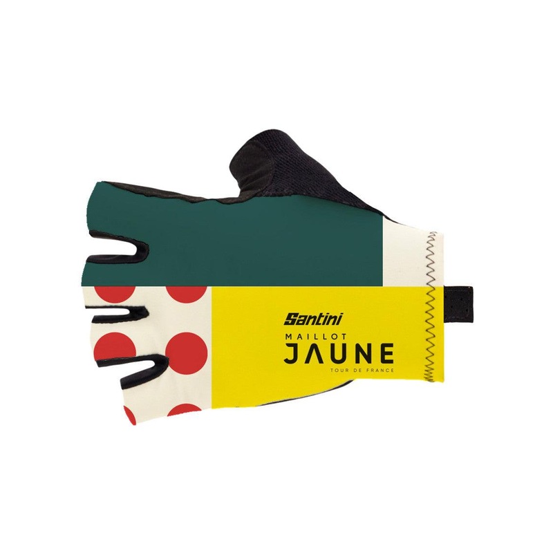 Santini MJ Combo Unisex Cycling Gloves (Print) M