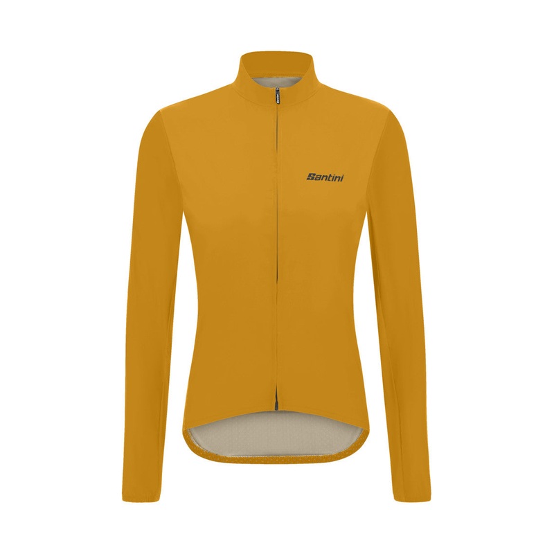 Santini Ready To Ride Unisex Cycling Jacket (Ochre) M