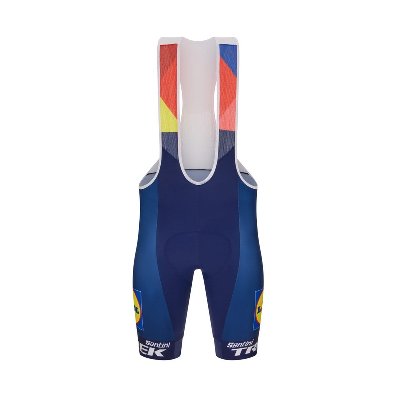 Santini Team Lidl Trek Men’s Cycling Bibshorts (Marine Blue) M