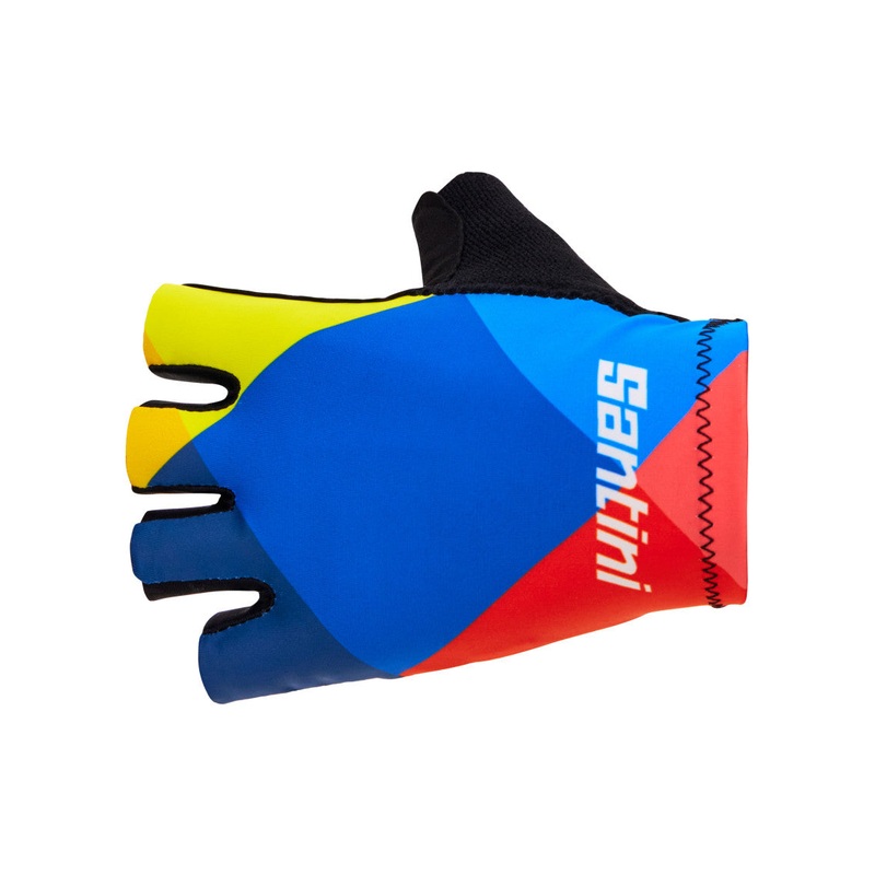 Santini Team Lidl Trek Unisex Cycling Gloves (Print) M