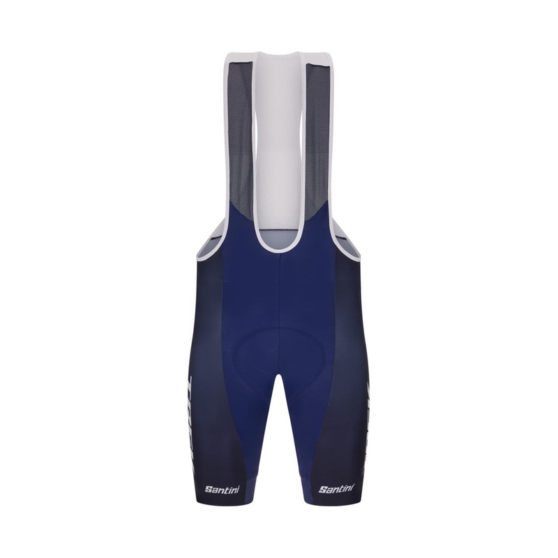 Santini Trek Factory Racing Men’s Cycling Bibshorts (Navy Blue) S