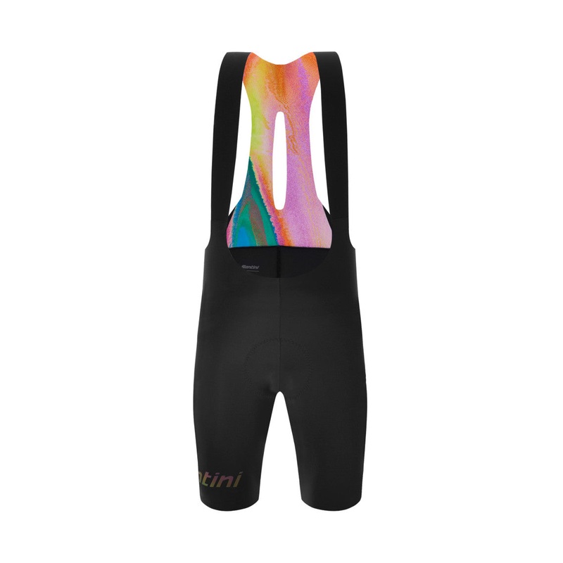 Santini Unico Edge Men’s Cycling Bibshorts (Black) S