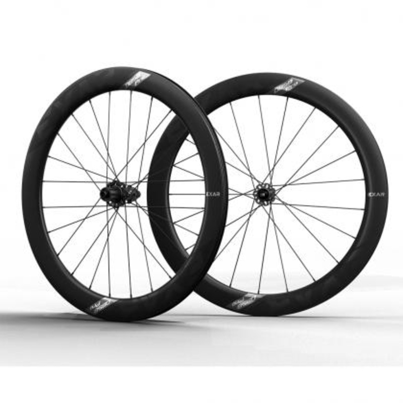 Magene EXAR Pro DB58 Carbon Tubeless Ready Disc Brake Wheel – Shimano (Black) Front & Rear