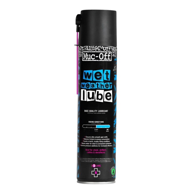 Muc-off Wet Weather Lube Aerosol 400ml