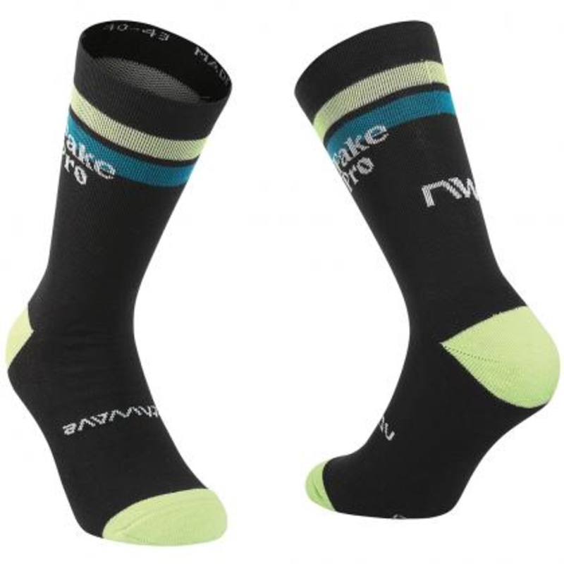 Northwave Fake Pro High Winter Unisex Cycling Socks (Black) M