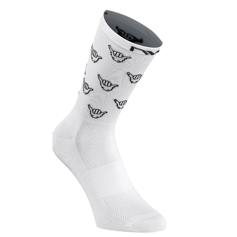Northwave Ride & Roll Unisex Cycling Socks (White) M