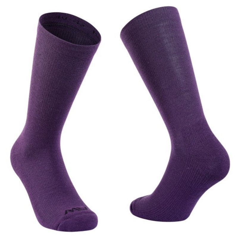 Northwave Switch High Winter Unisex Cycling Socks (Purple) M