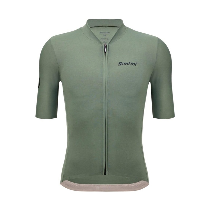 Santini Stone Unisex Cycling Jersey (Green) M