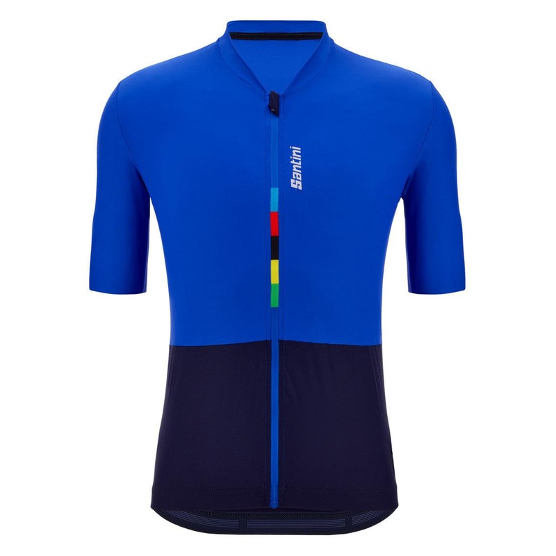 Santini UCI Official Men’s Cycling Jersey (Royal Blue) M