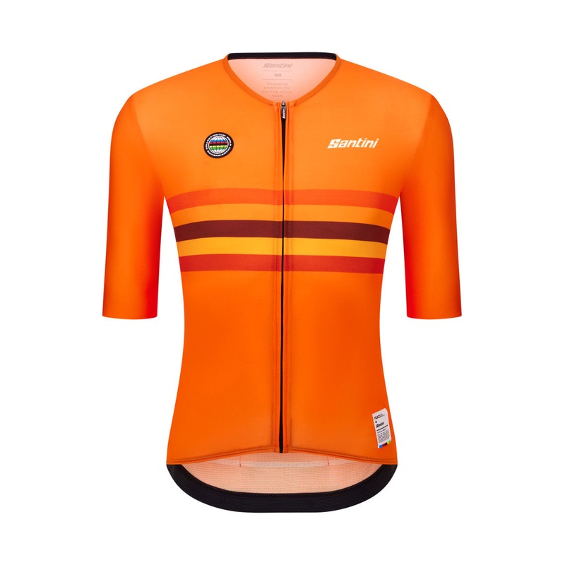 Santini UCI World Champion Unisex Cycling Jersey (Netherlands) S