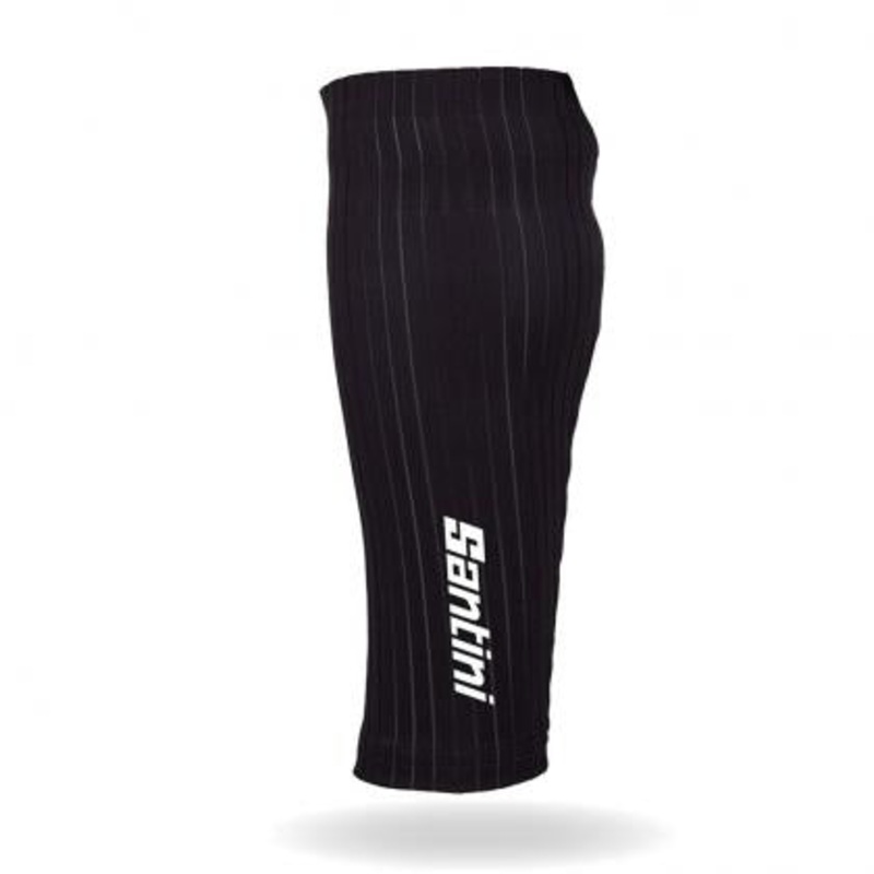 Santini Viper Aero Calf Sleeve (Black) XS-S