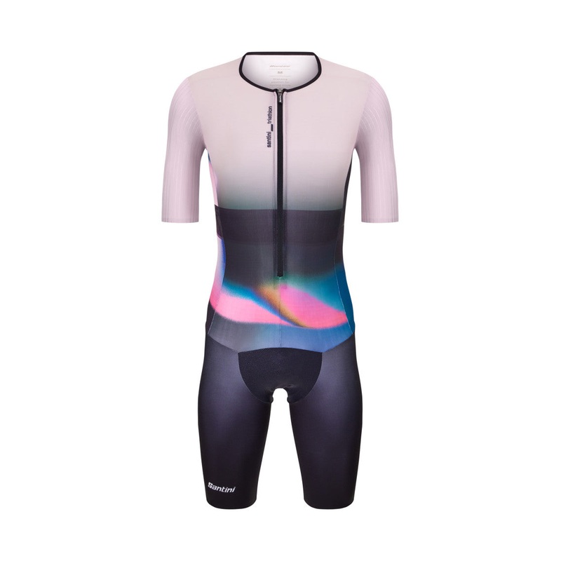Santini Viper Men’s Triathlon Suit (Black) M