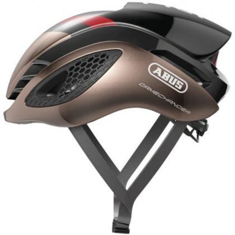 Abus Gamechanger Road Cycling Helmet (Metallic Copper) Medium (52-58)cm