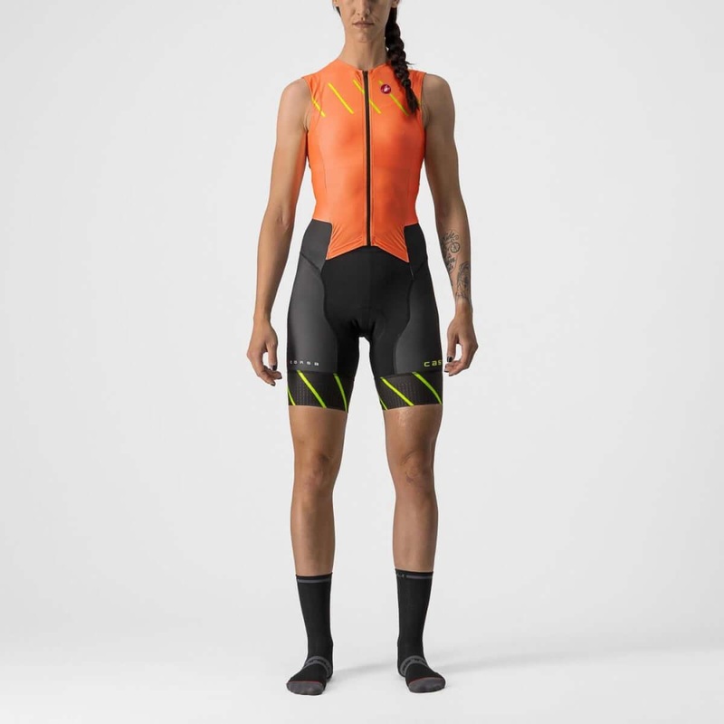 Castelli Free Sanremo Women’s Triathlon Suit (Coral Flash) XS
