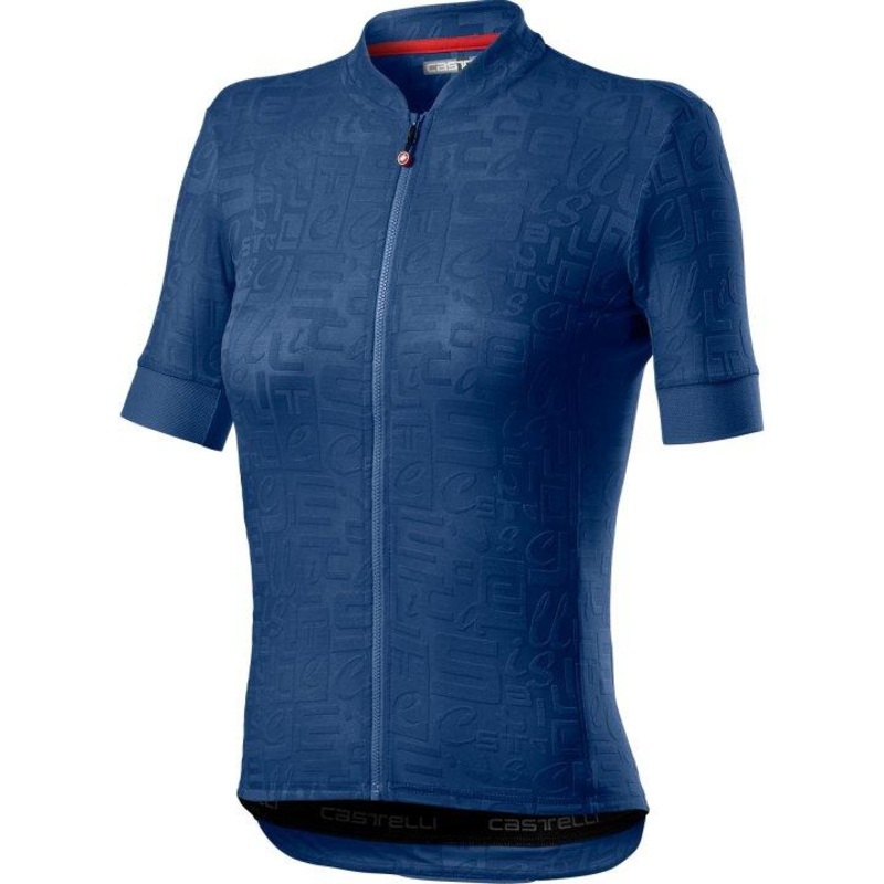 Castelli Promessa Jacquard Women’s Cycling Jersey (Agate Blue) S