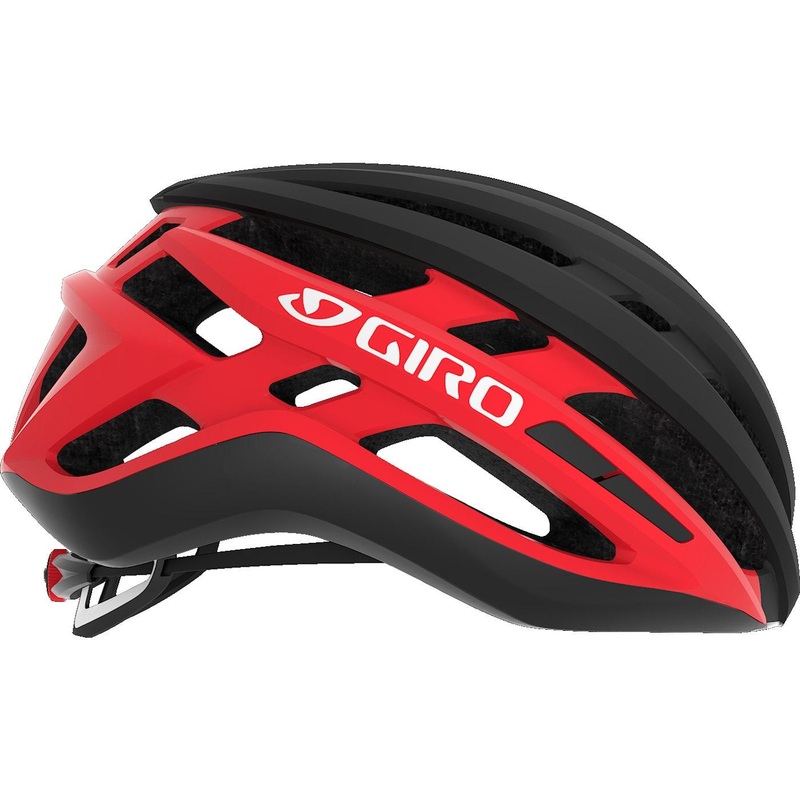 Giro Agilis MIPS Road Cycling Helmet (Matte Black/Bright Red) Small (51-55)cm