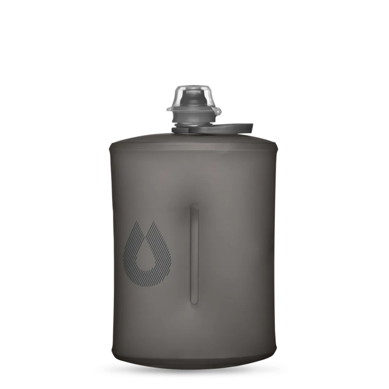 Hydrapak Stow Flexible Bottle (Mammoth Grey) 1L