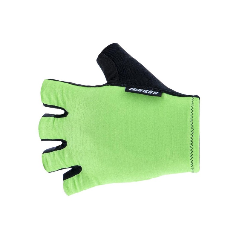 Santini Cubo Unisex Cycling Gloves (Green) L