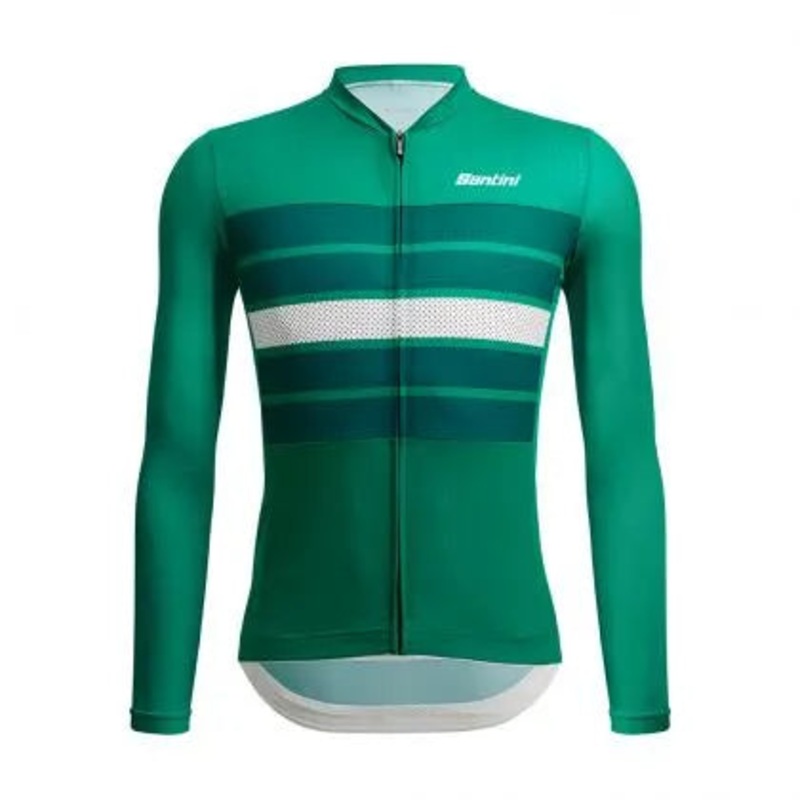 Santini Eco Sleek Bengal Men’s Cycling Jersey (Green) M