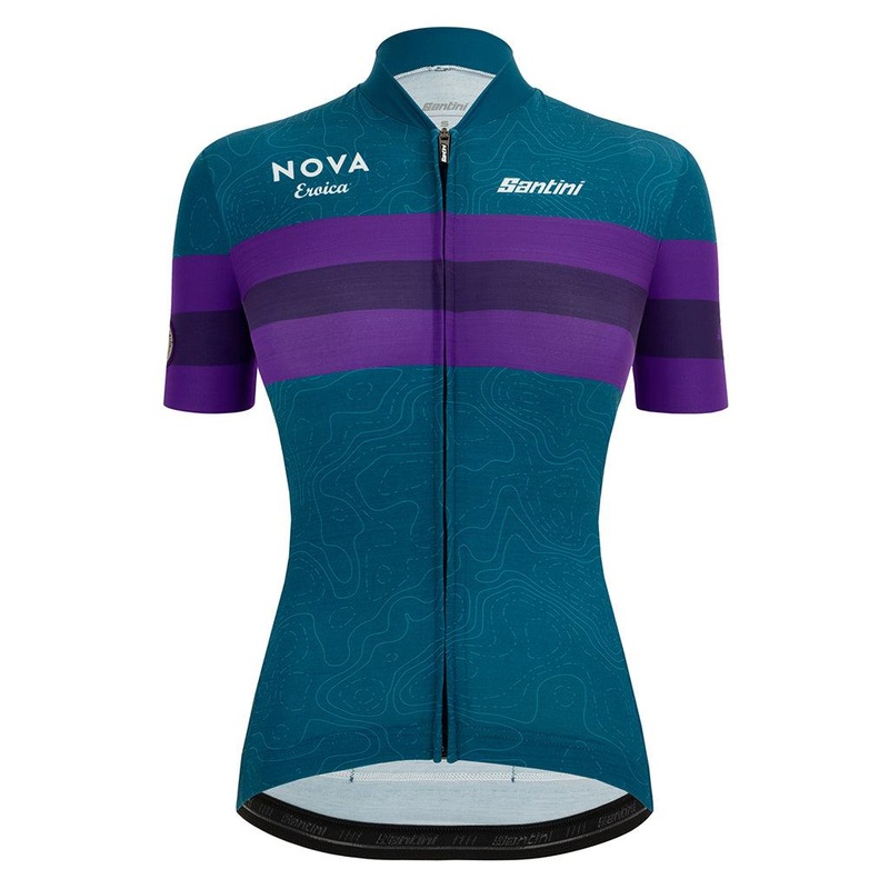 Santini Eroica Opera Women’s Cycling Jersey (Teal) M